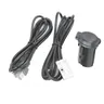 Biurexhaus- Jeu de câbles stéréo de voiture pour KIT USB mâle AUX Cristaux C3 C4 C5 C6