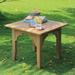 Cambridge Casual Leon Teak Patio Side Table