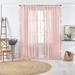 Bella Tab-Top Ruffle Sheer Window Curtain