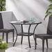 San Pico Outdoor Wicker Dining Table by Christopher Knight Home - 40.25" L x 40.25" W x 29.00" H