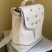 Coach Bags | Coach Stud Elle Backpack | Color: White | Size: 9 3/4(L)X 10 3/4(H) X3 1/4 (W) With Adjustable