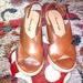 American Eagle Outfitters Shoes | Nwot American Eagle Heels | Color: Cream/Tan | Size: 6.5