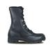 McRae Footwear All-Leather Vulcanized Combat Boot w/ Panama Outsole - Mens Black 7.5 6189-7.5
