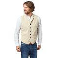 Joe Browns Mens Casual Multi Pocket Waistcoat Cream 38