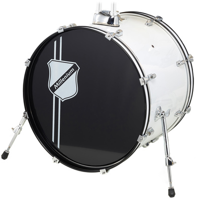 Millenium Focus 20"x16" Bass Drum White