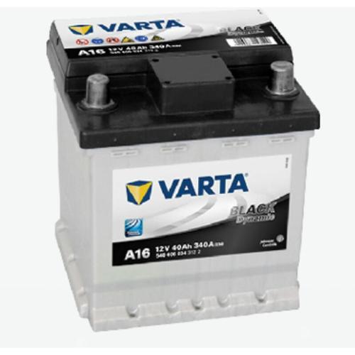 Varta – A16 Black Dynamic 12V 40Ah 340A Autobatterie 540 406 034 inkl. 7,50 € Pfand