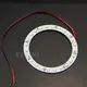 2 pièces blanc brillant 80mm ange yeux 24 SMD LED anneau voiture lumière