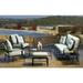 Trent Austin Design® Fordingbridge 76" Wide Outdoor Patio Sofa w/ Sunbrella Cushions Metal/Sunbrella® Fabric Included | Wayfair