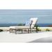 Sol 72 Outdoor™ Mulcahey 72" Long Reclining Single Chaise Sunbrella w/ Cushion Metal | 34 H x 26 W x 72 D in | Wayfair 401-9-5492
