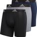 Adidas Underwear & Socks | Adidas Men's Performance Boxer Brief 3 Pack | Color: Black/Gray | Size: M