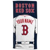 Boston Red Sox 30'' x 60'' Personalized Beach Towel