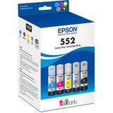 Epson Claria ET Premium T552 Pack of 5 Color Ink Bottles (70mL) T552920-S