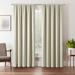Eclipse Tricia Solid Curtain Panel, Room Darkening Rod Pocket Curtain Thermapanel (1 Panel)
