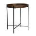 Tift Handcrafted Modern Industrial Mango Wood Folding Tray Top Side Table by Christopher Knight Home