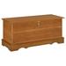 Red Barrel Studio® Jurica Blanket Chest Solid Wood in Brown | 18.5 H x 40 W x 16 D in | Wayfair 77B364364E11476AAE1C93B90D124B4B