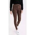 American Eagle Outfitters Jeans | American Eagle Animal Print Super Hi Rise Jeggings | Color: Brown/Tan | Size: 4