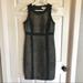 Michael Kors Dresses | Michael Michael Kors Black/Gold Tweed Dress Size 6 | Color: Black/Gold | Size: 6