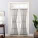 No. 918 Emily Voile Sheer Rod Pocket Door Curtain Panel, Single Panel
