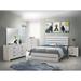 Coaster Furniture Brantford Panel Bedroom Set Coastal White