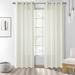 ThermaVoile Rhapsody Lined Grommet Curtain Panel and Ascot Valance