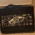 Vans Bags | 17x13x5” Vans Shopping Bag | Color: Black/White | Size: 17x13x5”