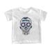 Toddler Tiny Turnip White Seattle Mariners Sugar Skull T-Shirt