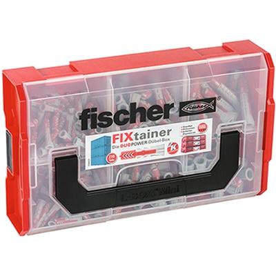1x duopower mit Schraube -FIXtainer 210tlg. - 535969 - Fischer Image