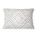 PARSON WHITE & BROWN Indoor|Outdoor Lumbar Pillow By Kavka Designs