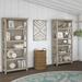 Huckins 66" H x 32" W Standard Bookcase Wood in Gray Laurel Foundry Modern Farmhouse® | 66 H x 32 W x 12.64 D in | Wayfair