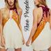 Free People Dresses | Free People Women's Beat Of My Heart Tunic Size M | Color: Orange/White | Size: M