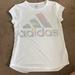 Adidas Shirts & Tops | Girls Adidas Dry-Fit Shirt | Color: White | Size: Xlg