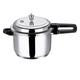 Vinod Pressure Cooker Stainless Steel – Outer Lid - 5 Liter – Induction Base Cooker – Indian Pressure Cooker – Sandwich Bottom – Best Used For Indian Cooking, Soups, and Rice Recipes, Quinoa