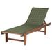 Classic Accessories Montlake Water-Resistant 72 Inch Patio Chaise Lounge Slipcover, Heather Fern