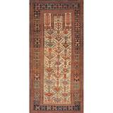 Antique Shirvan Collection Hand-Knotted Wool Area Rug (2' 7" X 5' 5") - 3' x 5'