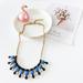 J. Crew Jewelry | J. Crew Multistone Statement Necklace Blue | Color: Blue/White | Size: Os