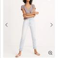 Madewell Jeans | Madewell Perfect Summer Jean In Fitzgerald Wash | Color: Blue | Size: 26