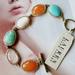 Ralph Lauren Jewelry | Lauren By Ralph Lauren Stone Bracelet | Color: Orange/Pink | Size: Os