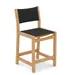 HiTeak Furniture Pearl Teak Outdoor Counter Height Stool - HLC2247CH-B