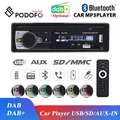 PodoNuremberg Dab Autoradio Stéréo Récepteur FM m.com x Entrée SD USB JSD-520 12V In-Dash 1din