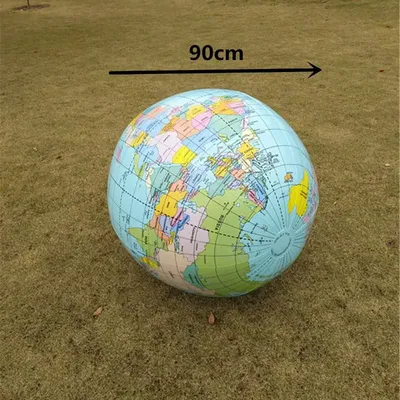 Globe géant gonflable de 90CM enseignement précoce de la terre 2022