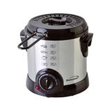 Brentwood DF-701 Electric Deep Fryer, 1-Liter, Stainless Steel