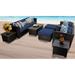 Barbados 10-piece Outdoor Wicker Patio Furniture Set