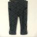 Athleta Pants & Jumpsuits | Athleta Capri Crop Workout Legging Pants Small | Color: Black/Gray | Size: S