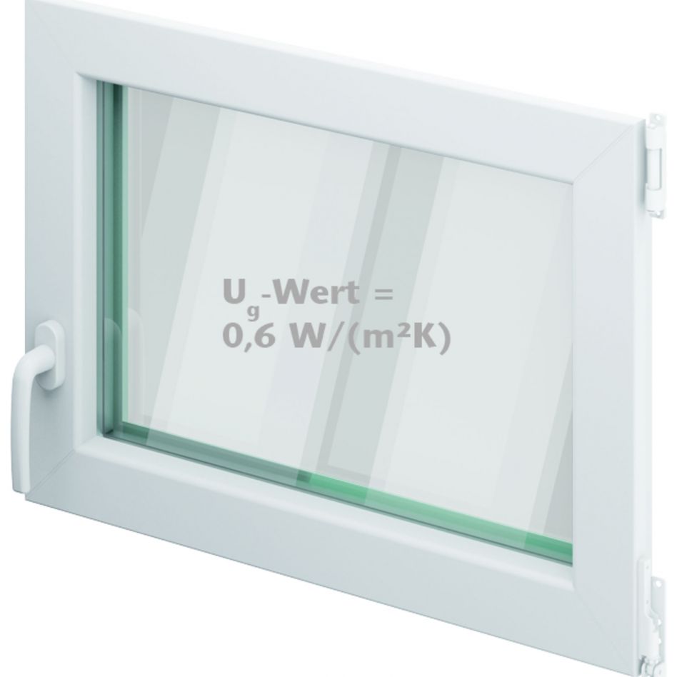 ACO Therm 3.0 Fenstereinsatz Dreh/Kipp Standard mit 3-fach WSG, Anschlag links, 80x60 cm Image