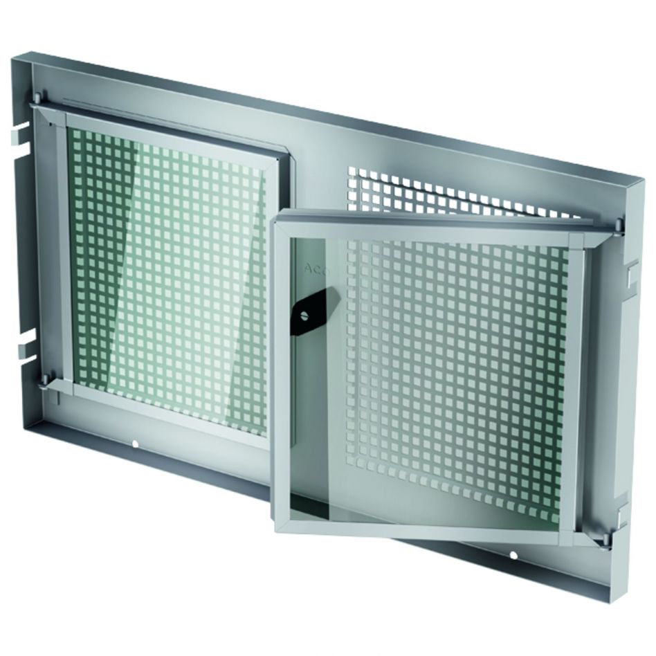 ACO Therm 1.2 Stahl-Drehflügeleinsatz Lochgitter ESG, drehbar, 80x60 cm Image