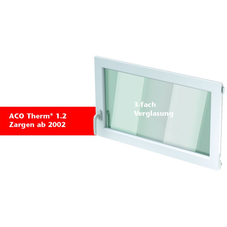 ACO Therm 1.2 Fenstereinsatz Dreh/Kipp für Kellerfenster 90x75 cm, Rechts Image