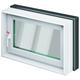 ACO Therm 3.0 Leibungskellerfenster HDW-S plus - Sanierung Hochwasserdicht mit 3-fach WSG, Anschlag links, 100x62,5 cm,ab 24 cm