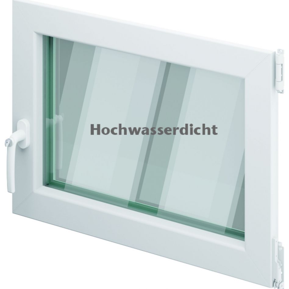 ACO Therm 3.0 Fenstereinsatz Dreh/Kipp Hochwasserdicht mit 3-fach WSG VSG, Anschlag rechts, 75x50 cm Image