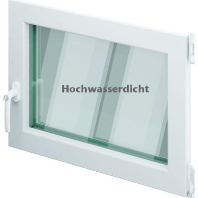 ACO Therm 3.0 Fenstereinsatz Dreh/Kipp Hochwasserdicht mit 3-fach WSG VSG, Anschlag rechts, 75x50 cm