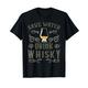 Islay Single Malt Whisky Trinker Save Water Drink Whisky T-Shirt